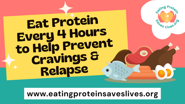 Eating Protein Saves Lives A3 Synthetic Posters