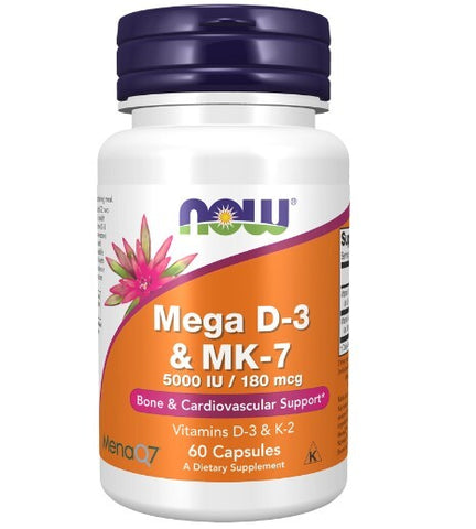 Mega D-3 & MK-7 (60 Capsules)