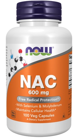 NAC N-Acetyl Cysteine (600mg) 100 Capsules