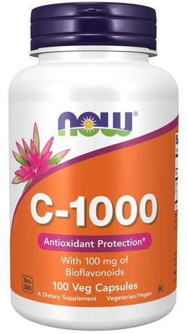 Vitamin C-1000 w/Bioflavonoids 100 Capsules